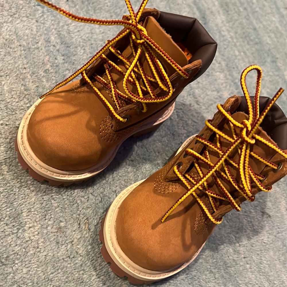 Toddler Honey Color Timberland boots